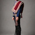 Traje completo de huaso miniatura 3