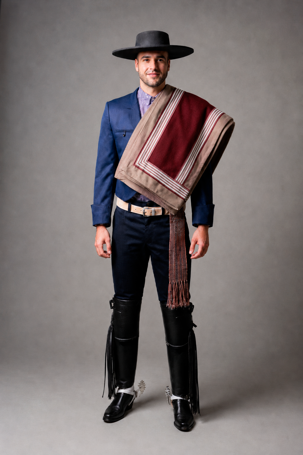 Traje completo de huaso imagen 1