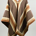 Poncho Alpaca Lana Lautaro Catron miniatura 8