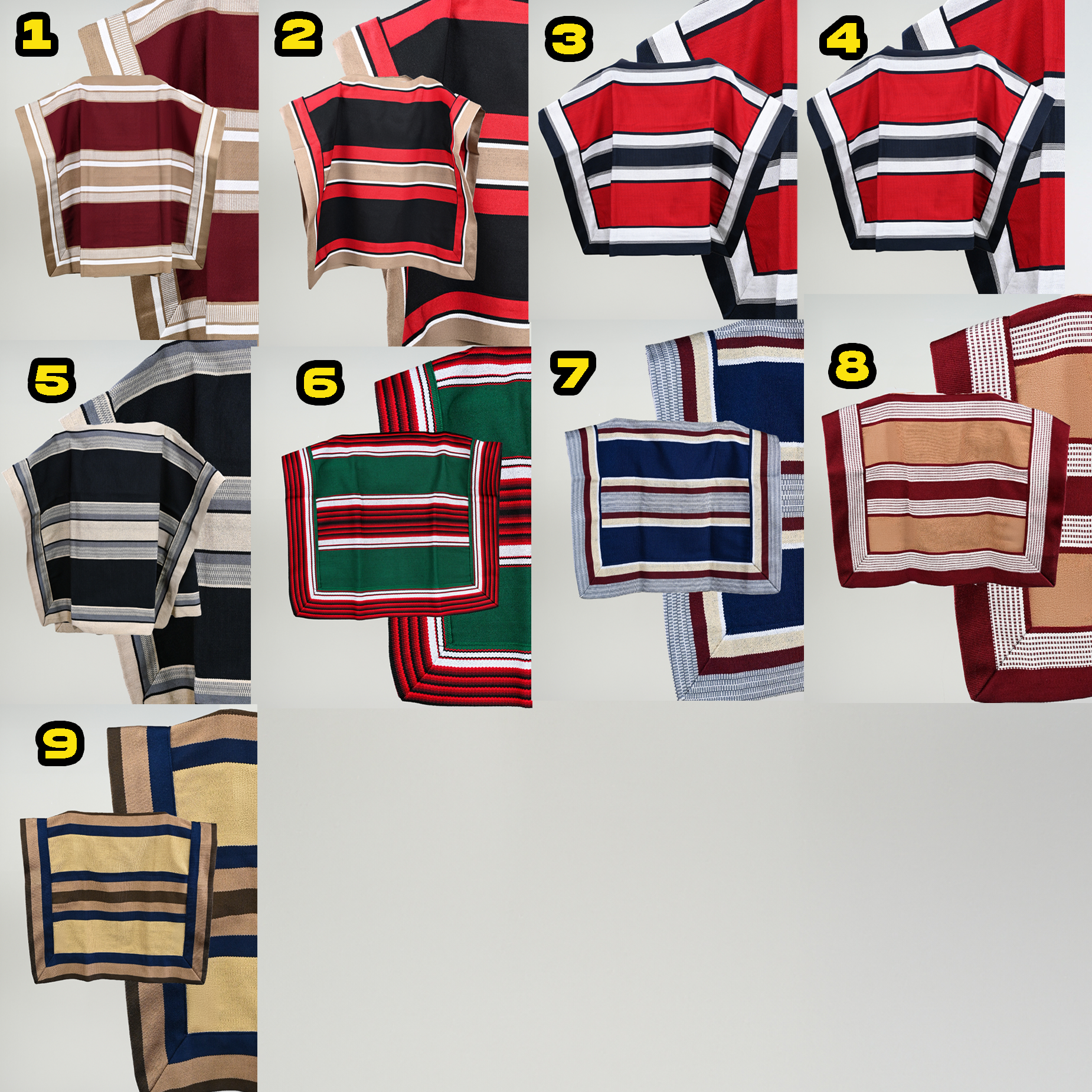 Mantas De Huaso Kinder T2/4 Catron imagen 3