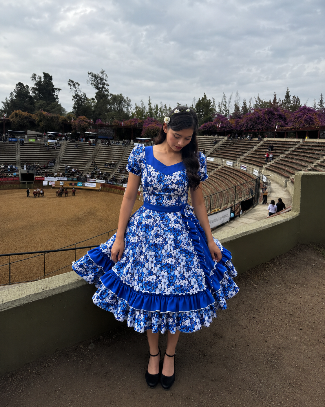 Vestido De China Niña Talla 16 imagen 1