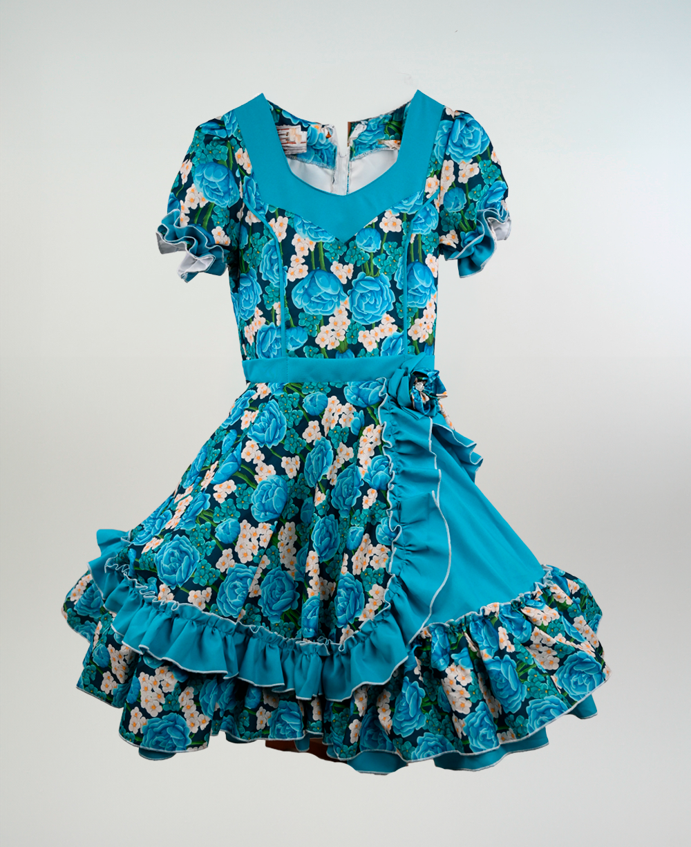 Vestido De China Niña Talla 16 imagen 12
