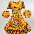 Vestido De China Niña Talla 16 miniatura 14