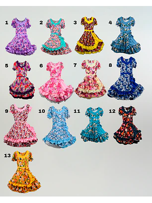Vestido De China Niña Talla 16