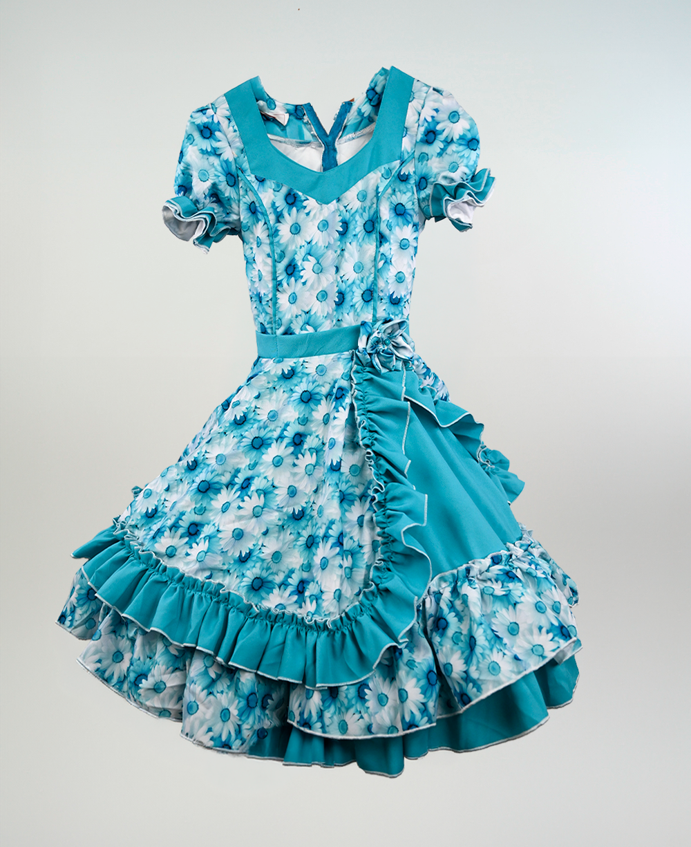 Vestido Niña Talla 12 a la 14 imagen 4
