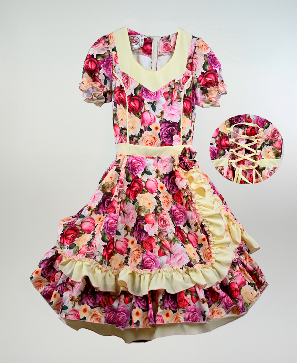 Vestido Niña Talla 12 a la 14 imagen 6