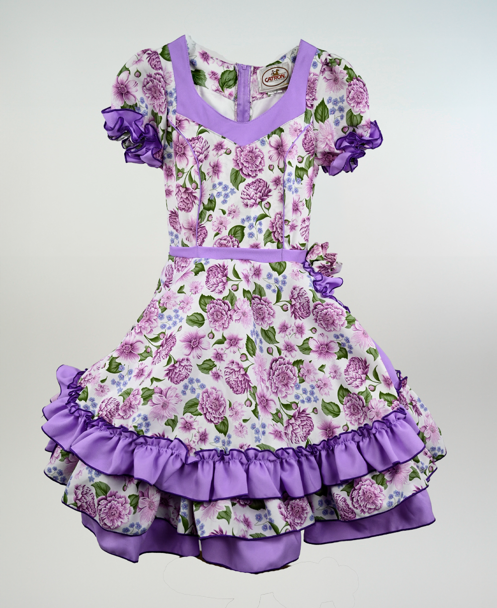 Vestido Niña Talla 12 a la 14 imagen 11