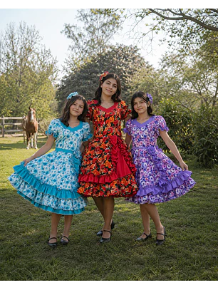 Vestido Niña Talla 12 a la 14