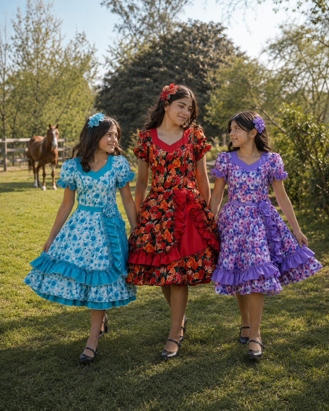 Vestido Niña Talla 12 a la 14 imagen 2