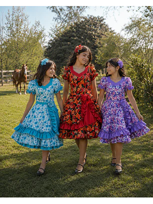 Vestido Niña Talla 12 a la 14