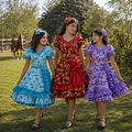 Vestido Niña Talla 12 a la 14 miniatura 2