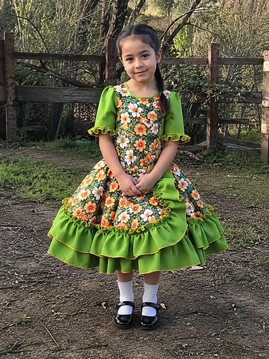 Vestidos de niña Tallas 2 a la 10  imagen 2