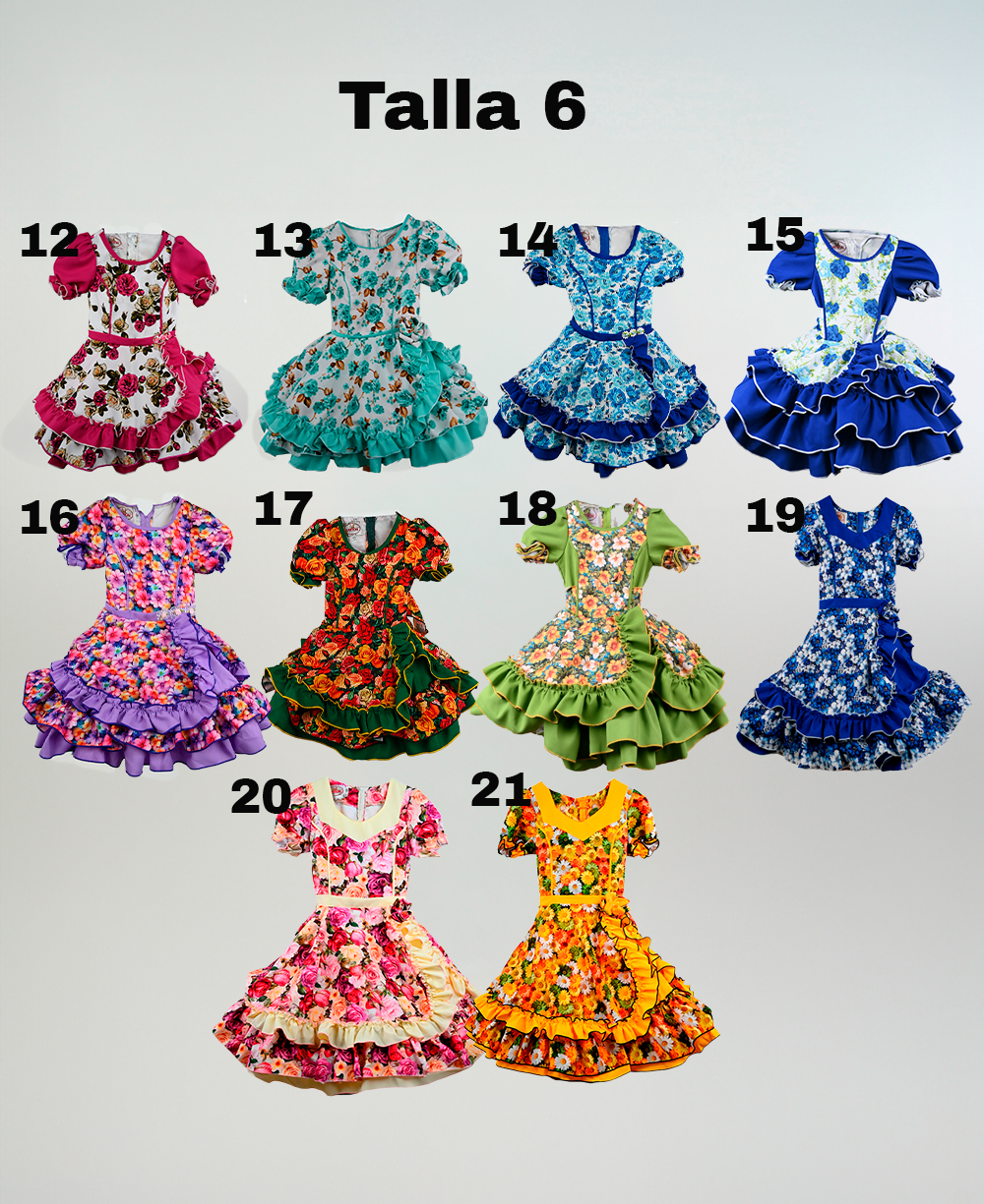 Vestidos de niña Tallas 2 a la 10  imagen 5