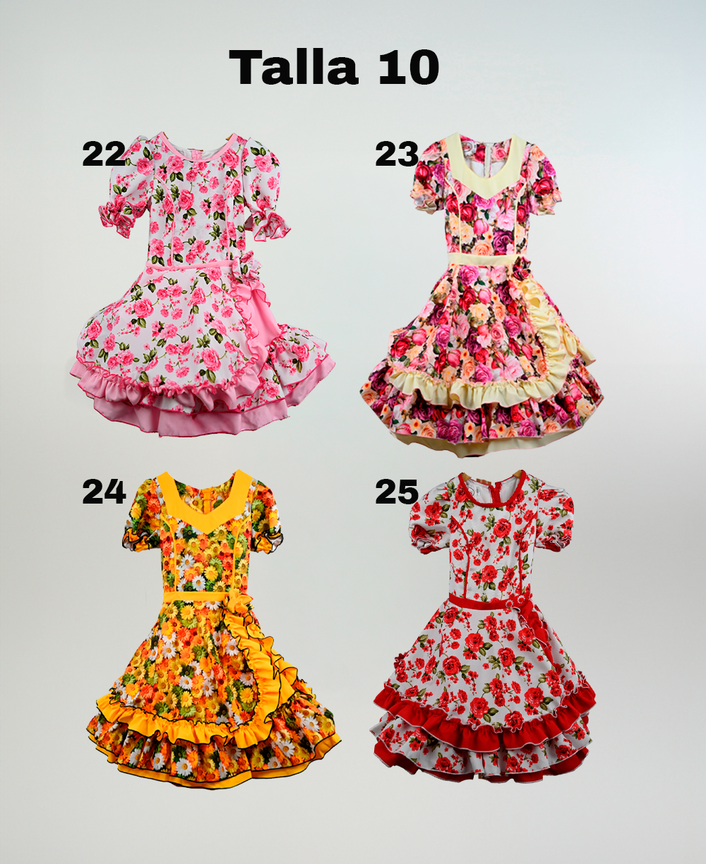 Vestidos de niña Tallas 2 a la 10  imagen 6