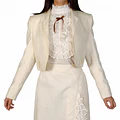Chaqueta De Huasa Marfil Catron miniatura 5