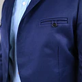 Chaqueta de Huaso Azul Tradicional Catron miniatura 3