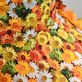 Vestido de China Naranjo Floral Catron – Sol de la Trilla miniatura 3