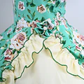 Vestido de China Aguamarina Floral Catron – Brisa de la Rinconada miniatura 2