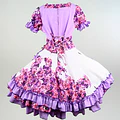 Vestido de China Lila Catron – Violetas del Molino miniatura 3