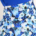 Vestido de China Azul Rey Catron – Noche del Parral miniatura 3