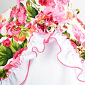 Vestido de China Blanco Floral Catron – Ronda de la Hacienda miniatura 2
