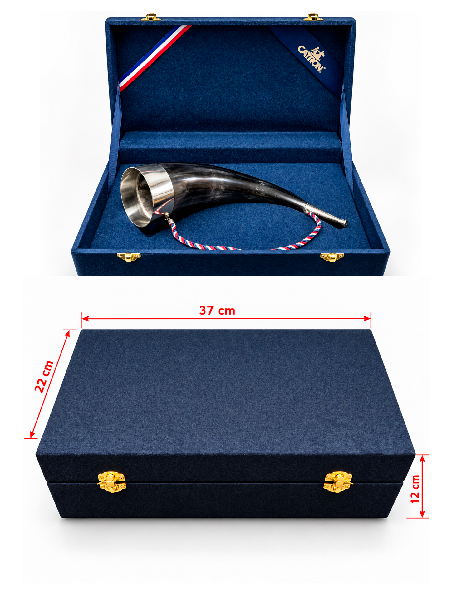 Cacho Emboquillado Con Estuche imagen 2