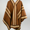 Poncho Alpaca Lana Lautaro Catron miniatura 4