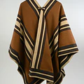 Poncho Alpaca Lana Lautaro Catron miniatura 6