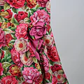 Vestido de China Frambuesa Catron – Peonías de Lolol miniatura 2