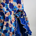 Vestido de China Azul Catron – Hortensias de la Estancia miniatura 2