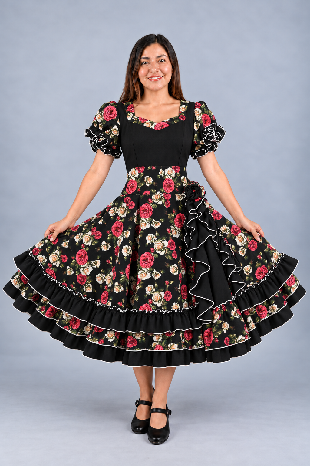 Vestido de China Catron – Fogón de Marchigüe imagen 1