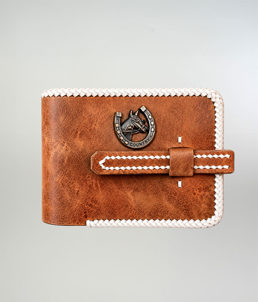 Billetera Cuero Caballo Completo  imagen 1