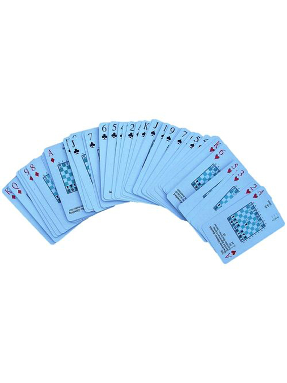 Baraja de naipes con aperturas 1