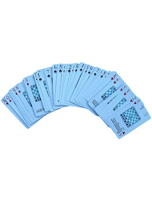 Baraja de naipes con aperturas