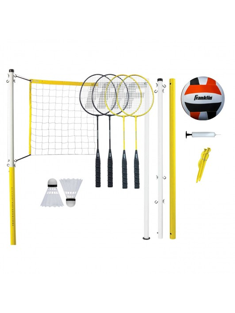 Set Bádminton Volleyball Familiar Franklin 2