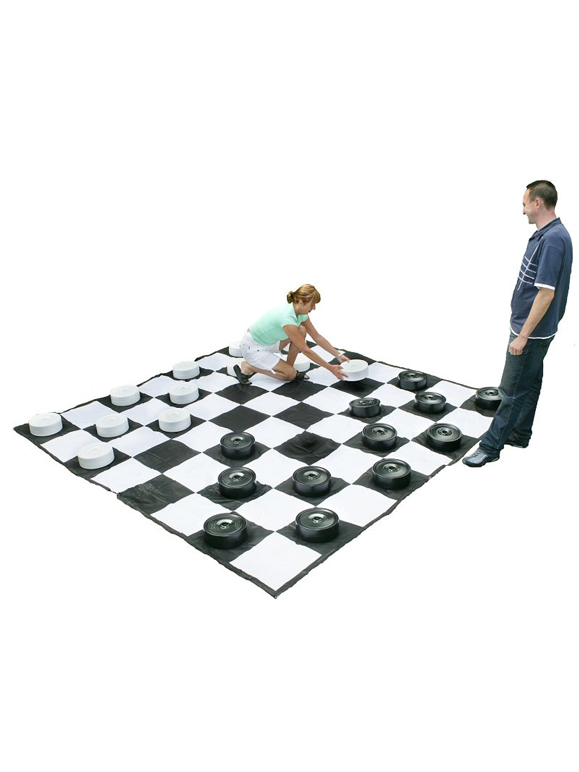 Juego de Damas Gigantes 1