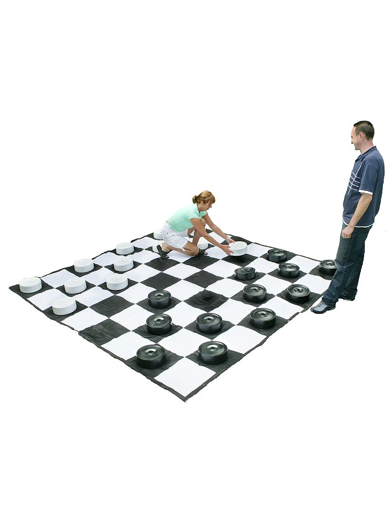 Juego de Damas Gigantes 1