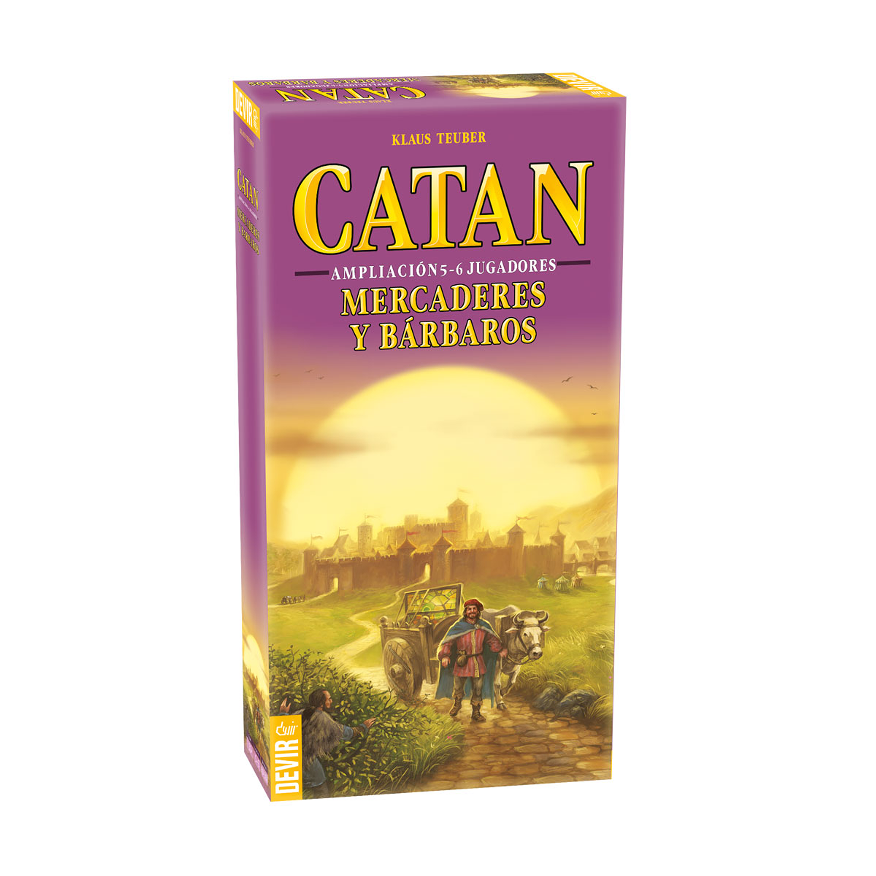 Catan Amp 5-6jug. Mercaderes y Barbaros