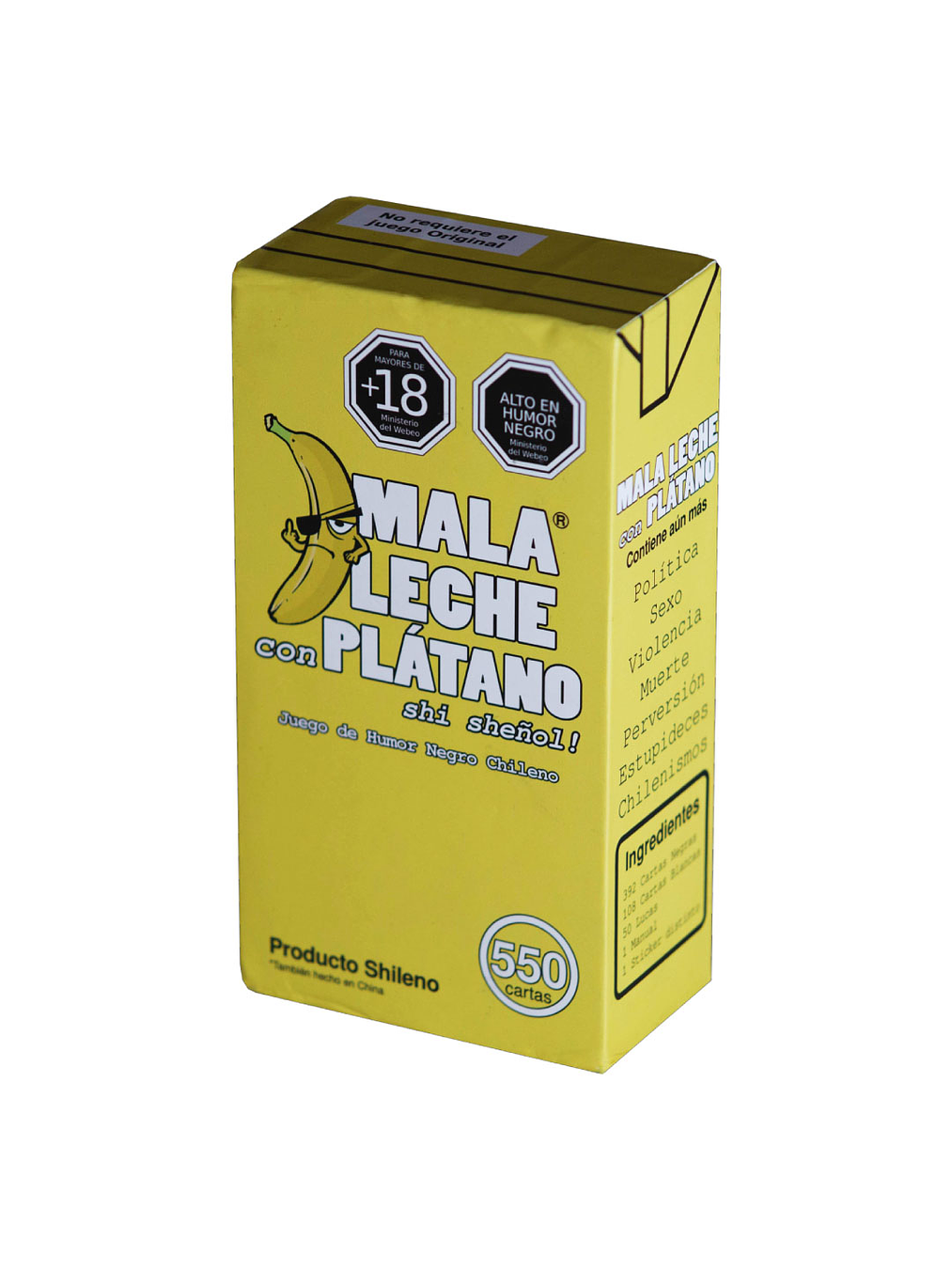 Juego Mala Leche con platano 1