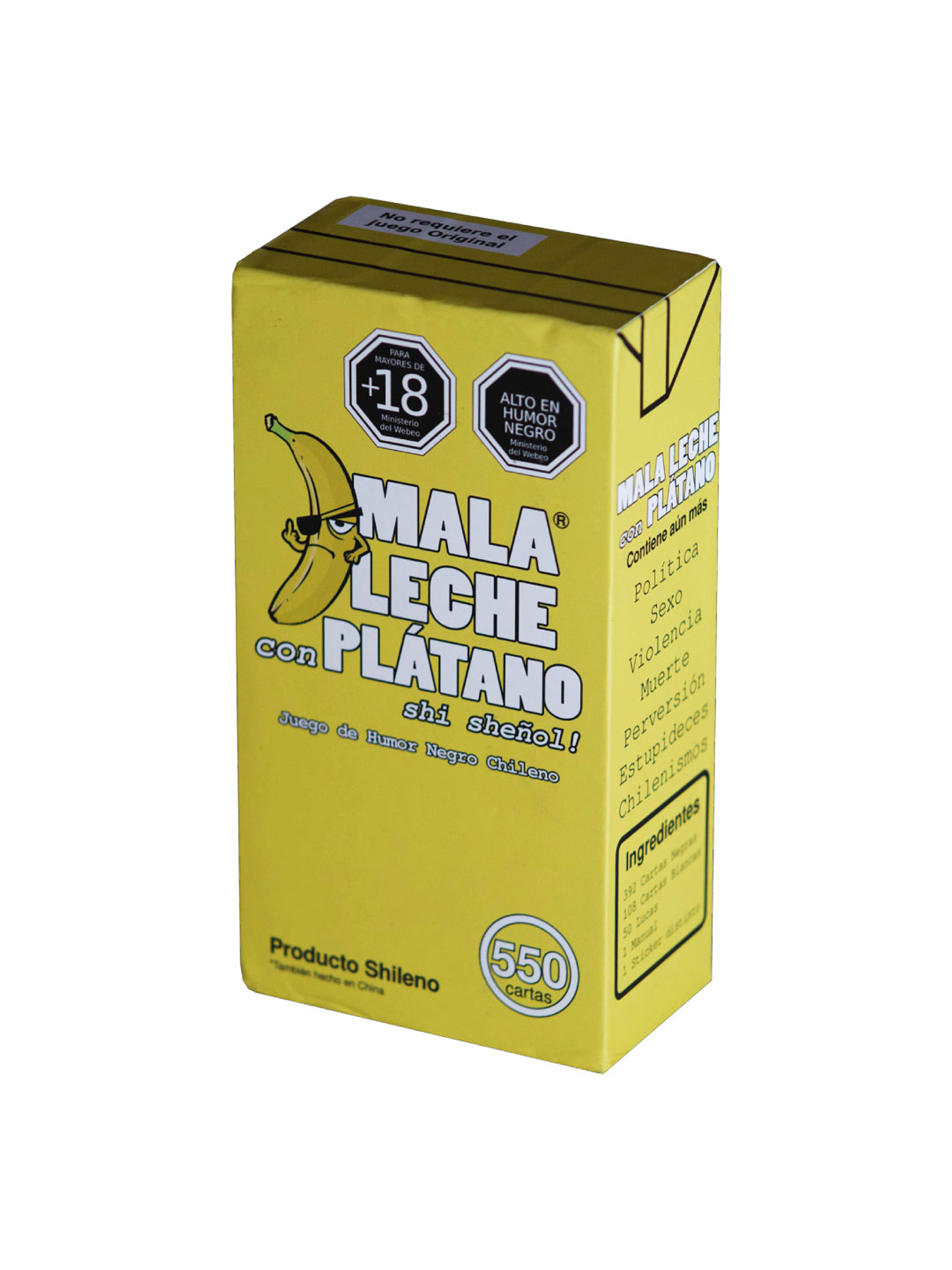 Juego Mala Leche con platano 1