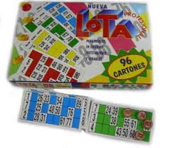 Lotería 96 Cartones imagen 1