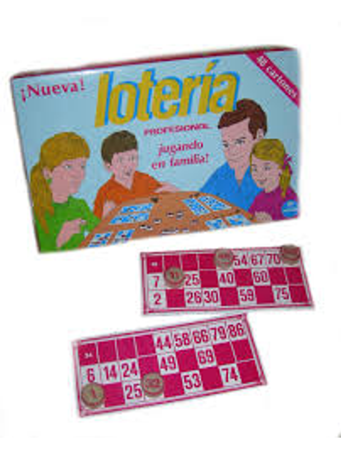 Lotería Madera ( 48 Cartones) 1