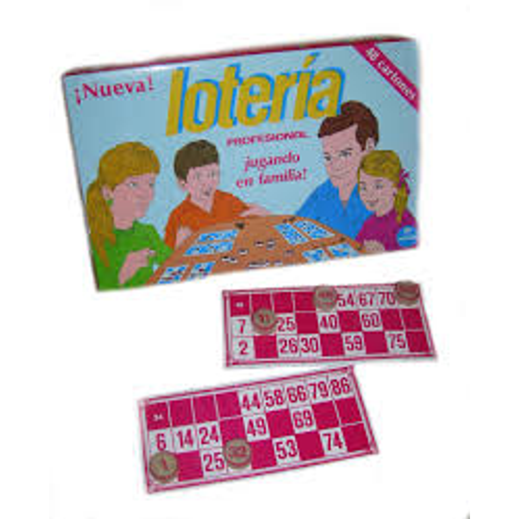 Lotería Madera ( 48 Cartones)