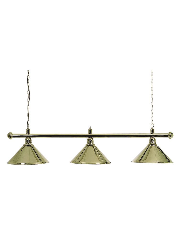 Lampara de pool dorada 1