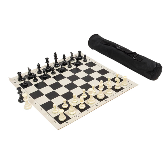 Set de ajedrez enrollable de lujo