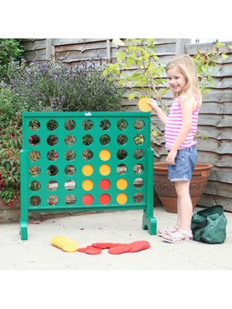 Conecta 4 Gigante de Madera 2