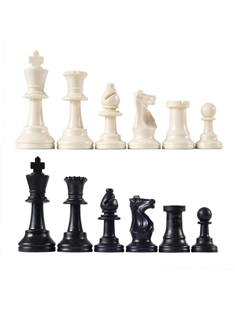 Set piezas de Ajedrez, rey 103mm 1