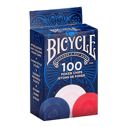Set de 100 fichas Bicycle 2 Gramos