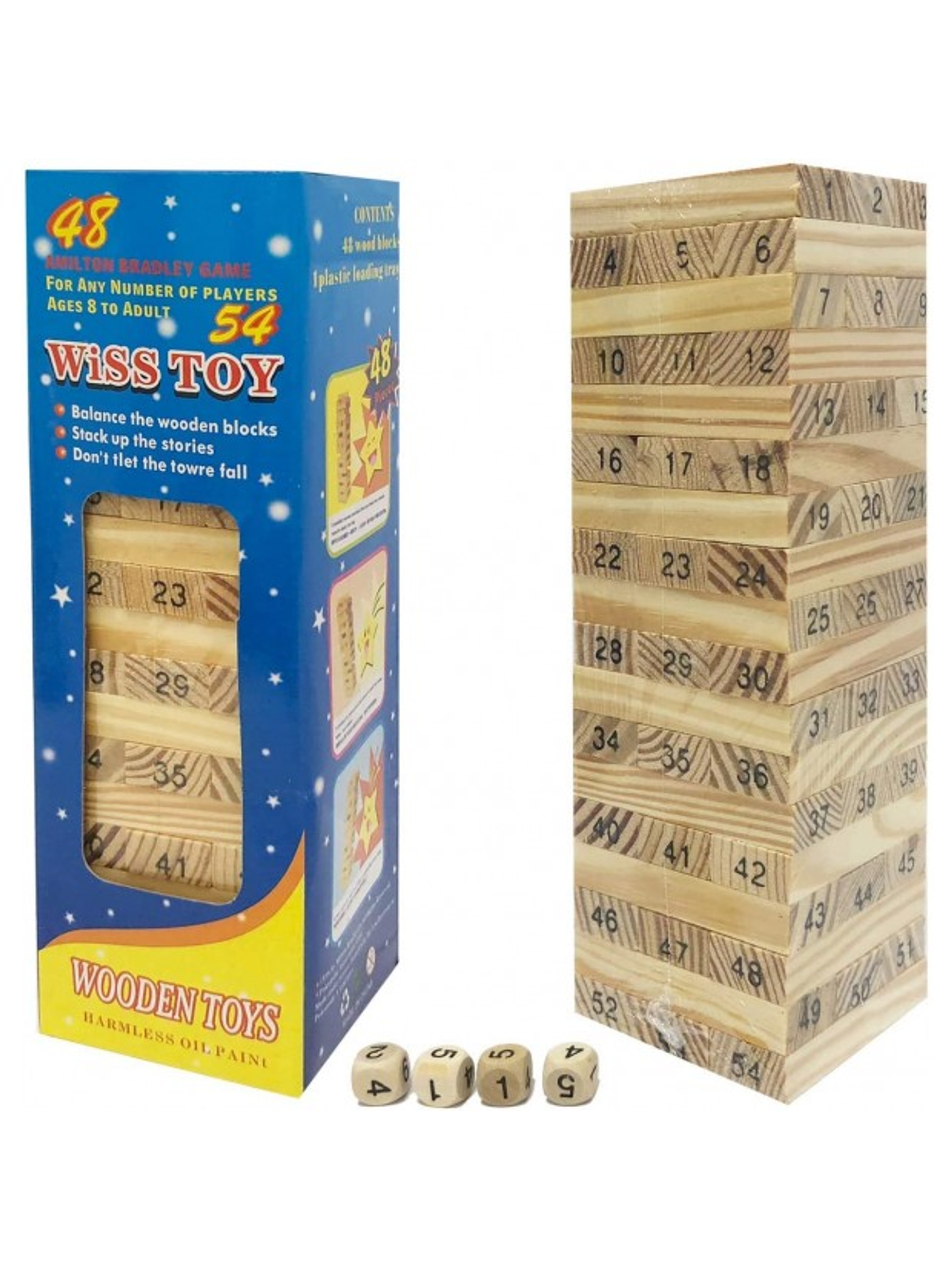 Jenga Números 1