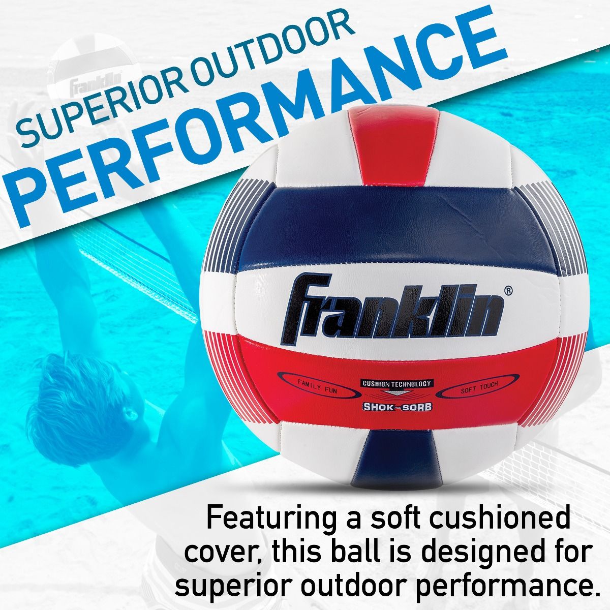 Balón Volleyball Franklin